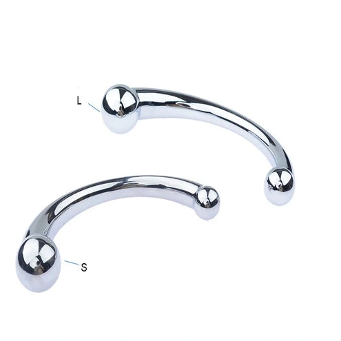 Anal Hooks Hook Steel 5858 Double Stainless Ended Elegant Anal 0126